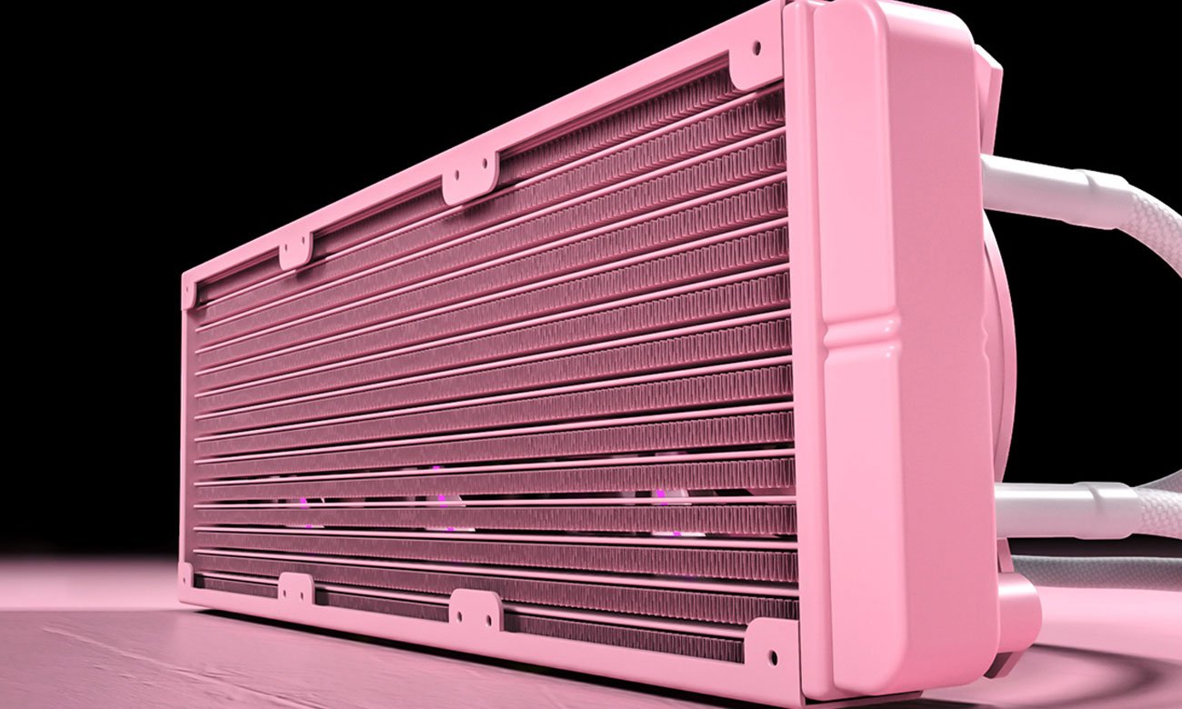 DarkFlash TR360 RGB Pink widok z tyłu