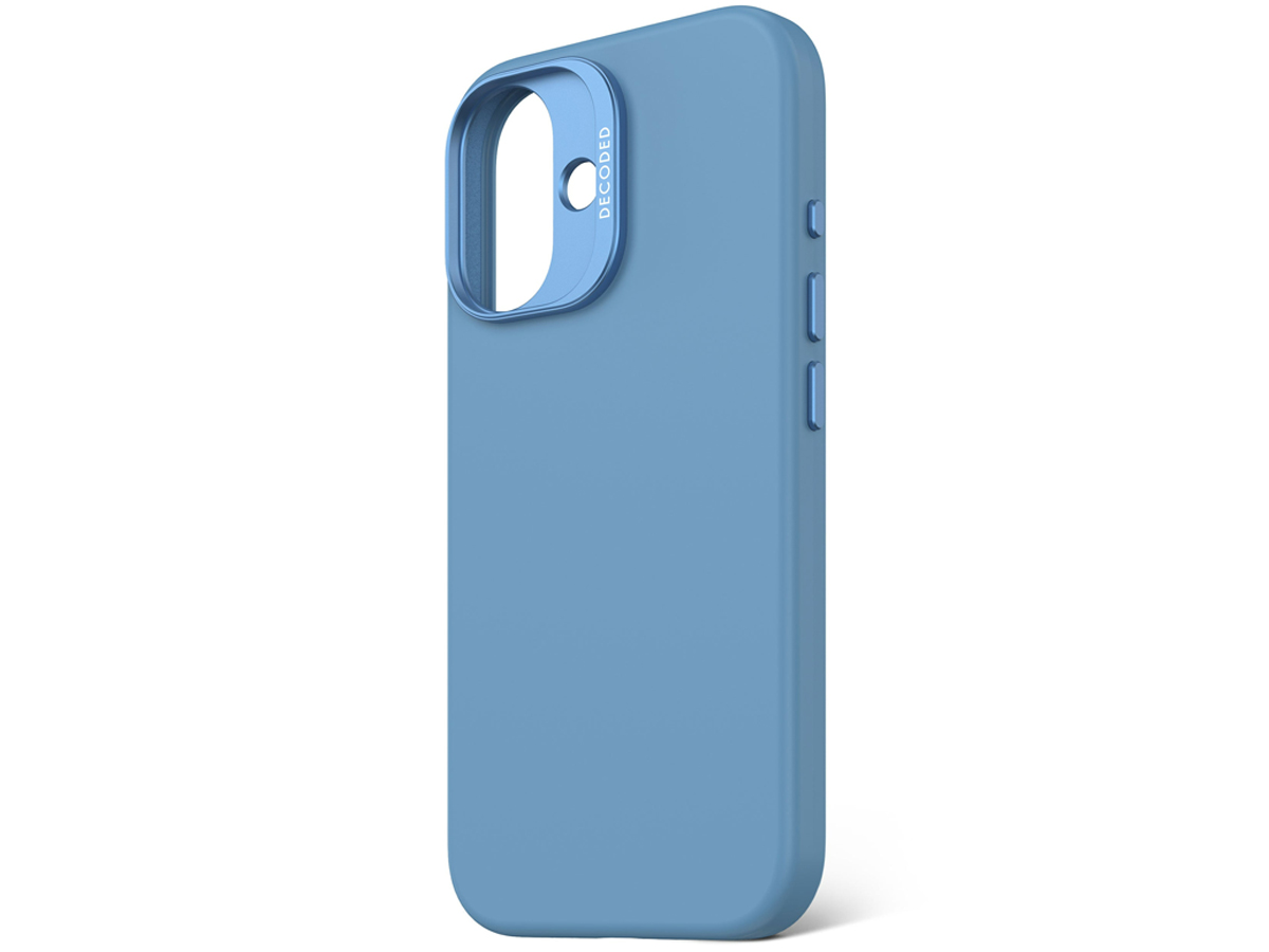 Decoded AntiMicrobial Silikon-Backcover iPhone 16 MagSafe air blue