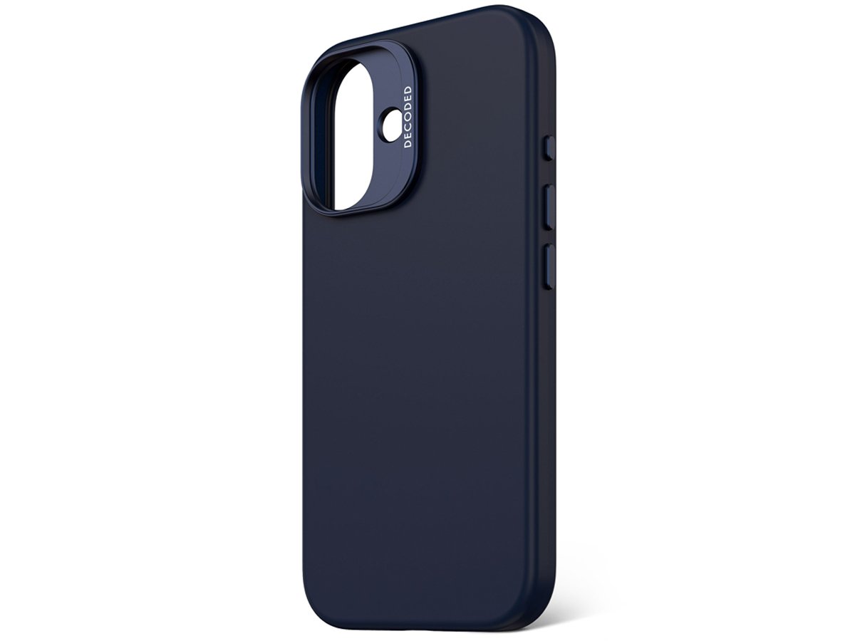 Etui Decoded AntiMicrobial Silicone Backcover iPhone 16 MagSafe air blue