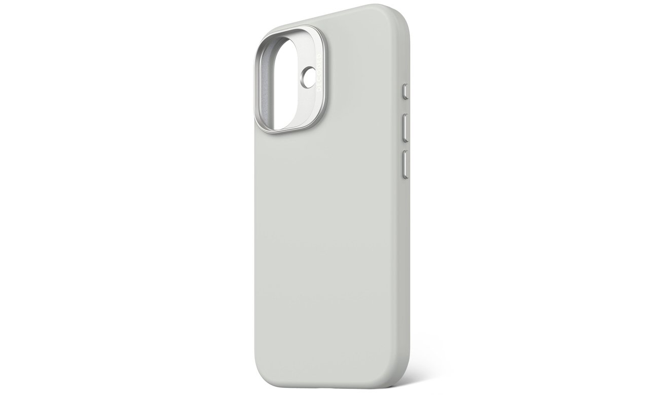 Decoded AntiMicrobial Silikon-Backcover iPhone 16 MagSafe steingrau