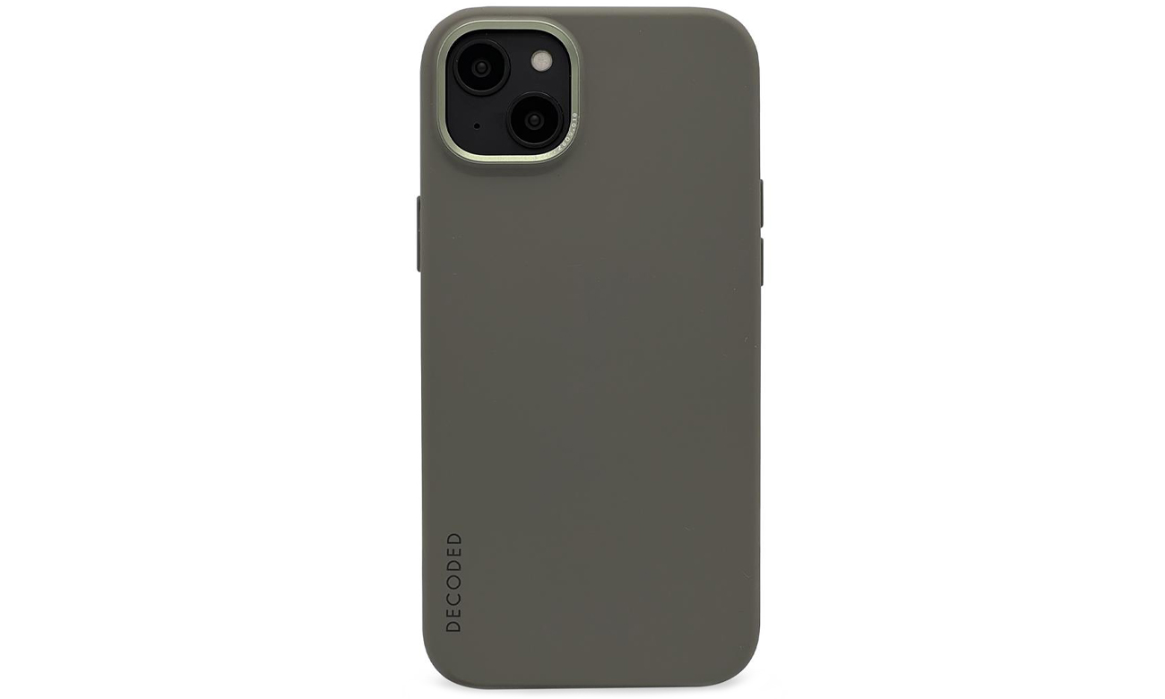 Etui Decoded AntiMicrobial Back Cover do iPhone 13/14 olive