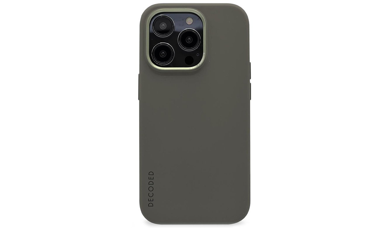 Etui Decoded AntiMicrobial Back Cover do iPhone 14 Pro Max olive