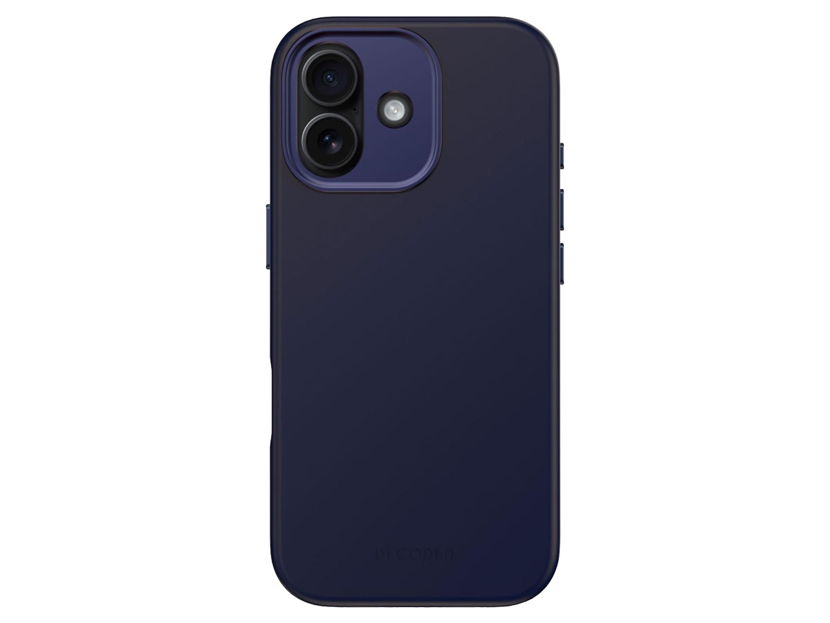 Decoded AntiMicrobial Silicone Backcover True Navy do iPhone 17
