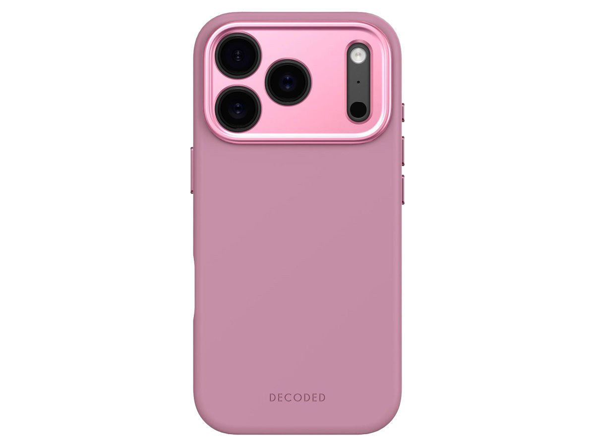 Decoded AntiMicrobial Silicone Backcover Rosette do iPhone 17 Pro