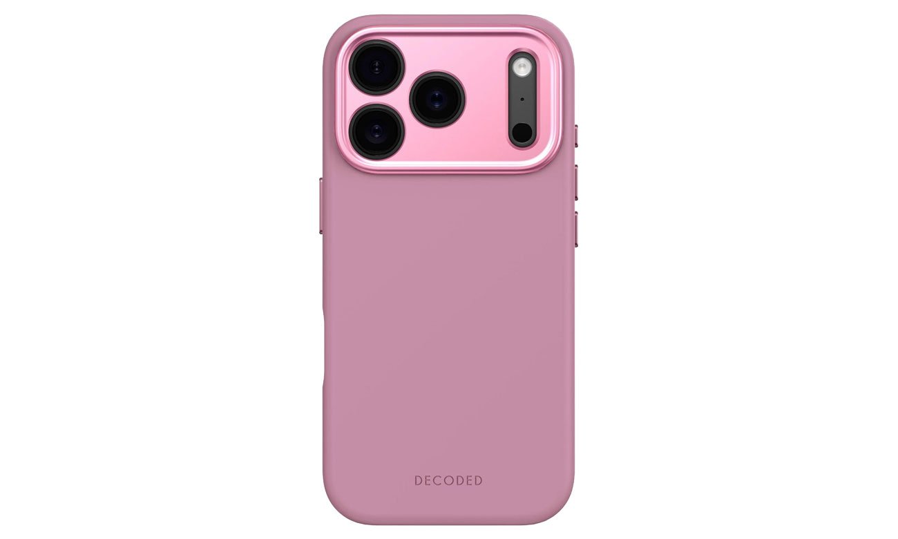 Decoded AntiMicrobial Silicone Backcover Rosette do iPhone 17 Pro