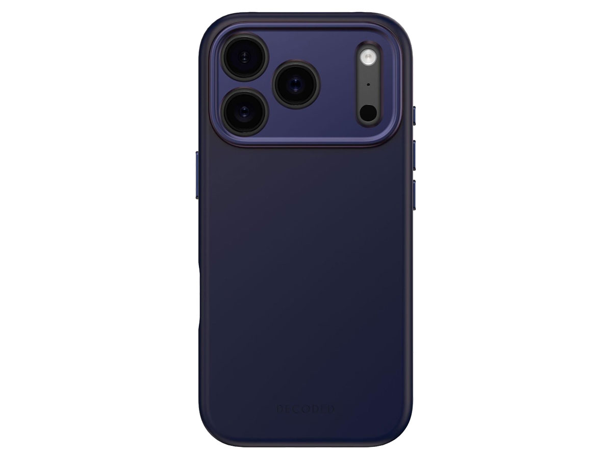 Decoded AntiMicrobial Silicone Backcover True Navy do iPhone 17 Pro