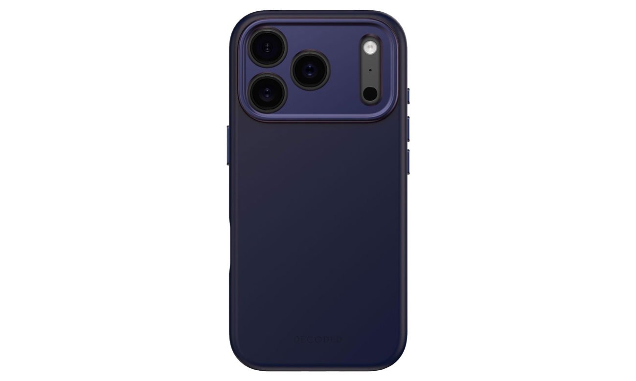 Decoded AntiMicrobial Silicone Backcover True Navy do iPhone 17 Pro