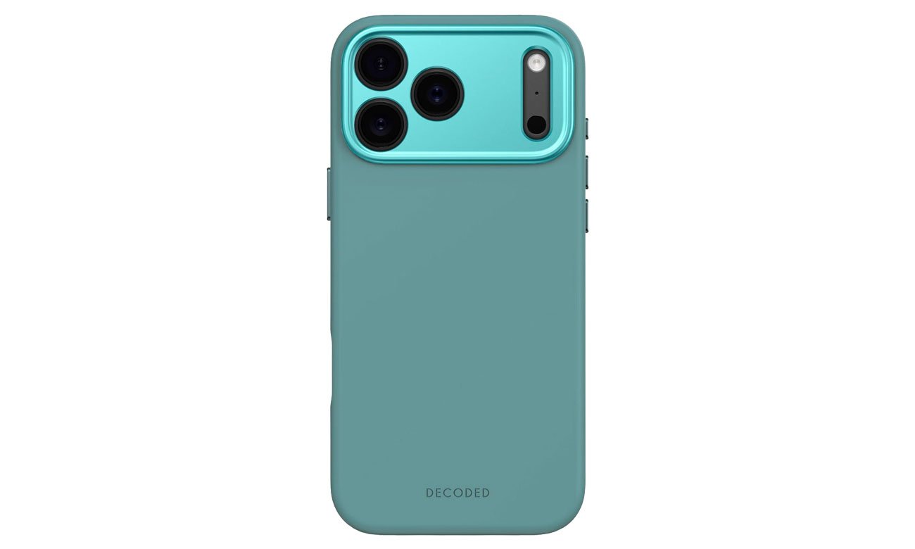 Decoded AntiMicrobial Silicone Backcover Retro Blue do iPhone 17 Pro Max