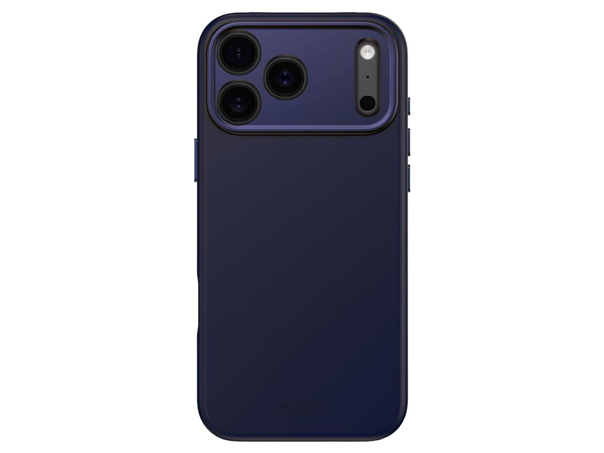 Decoded AntiMicrobial Silicone Backcover Navy do iPhone 17 Pro Max