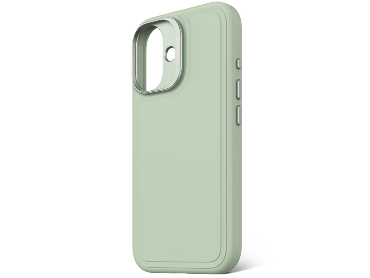 Decoded AntiMicrobial SiliconeStacks Hülle iPhone16 MagSafe mist green