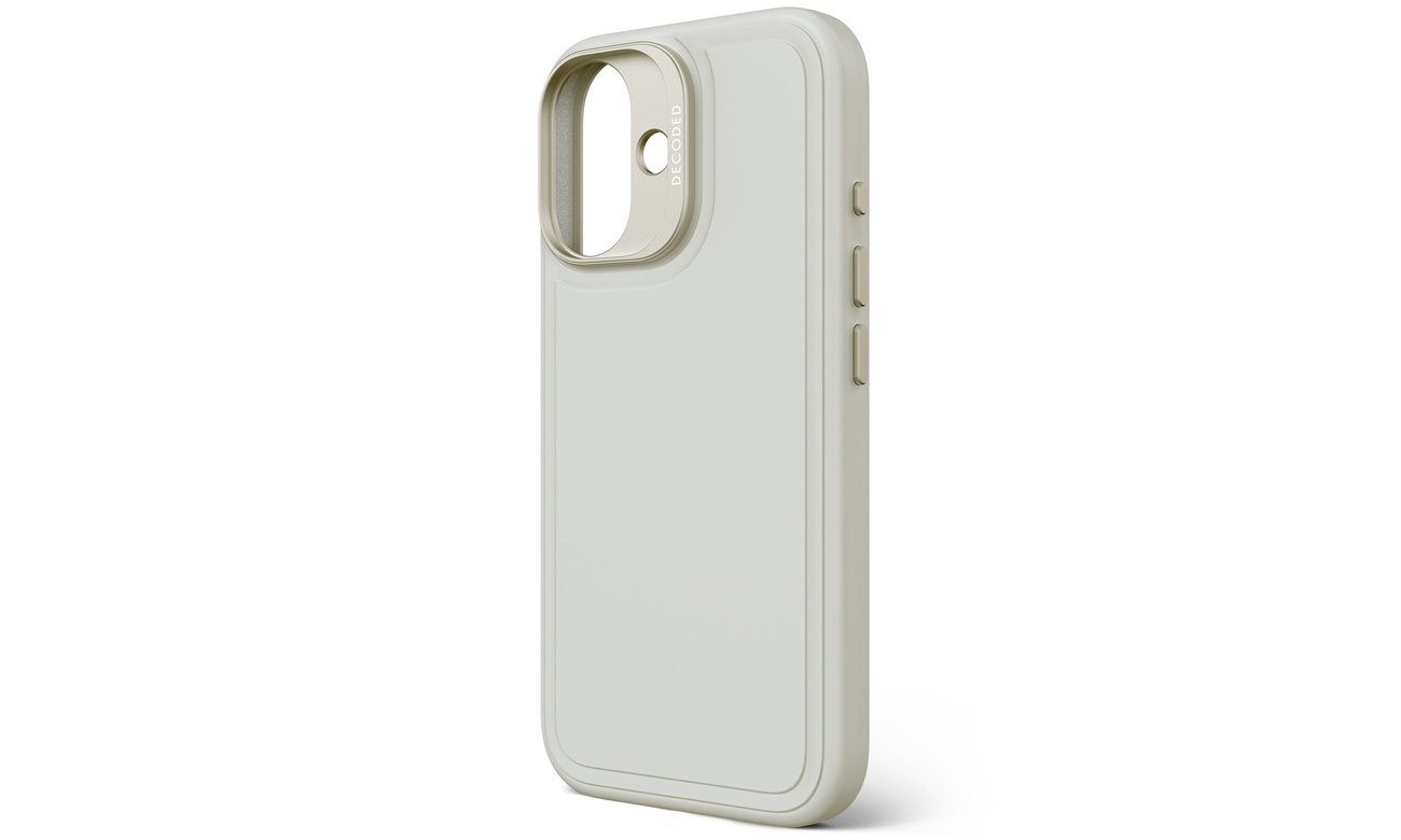Etui Decoded AntiMicrobial SiliconeStacks iPhone 16 MagSafe stone gray