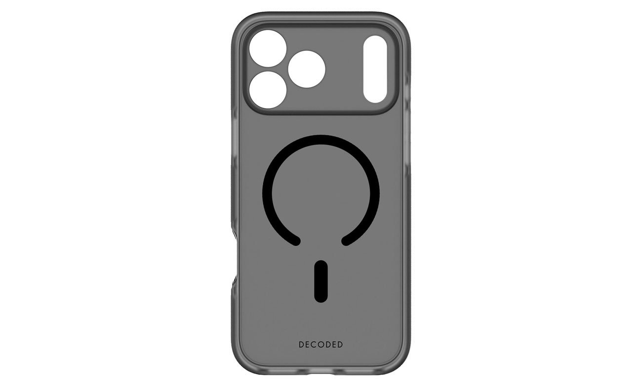 Decoded DropTec Transparent Backcover Black do iPhone 17 Pro Max