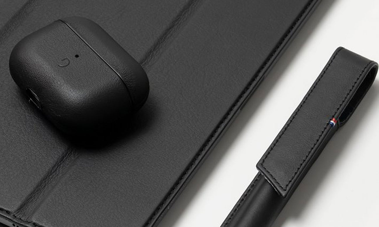 skórzane etui Decoded do Apple Pencil black