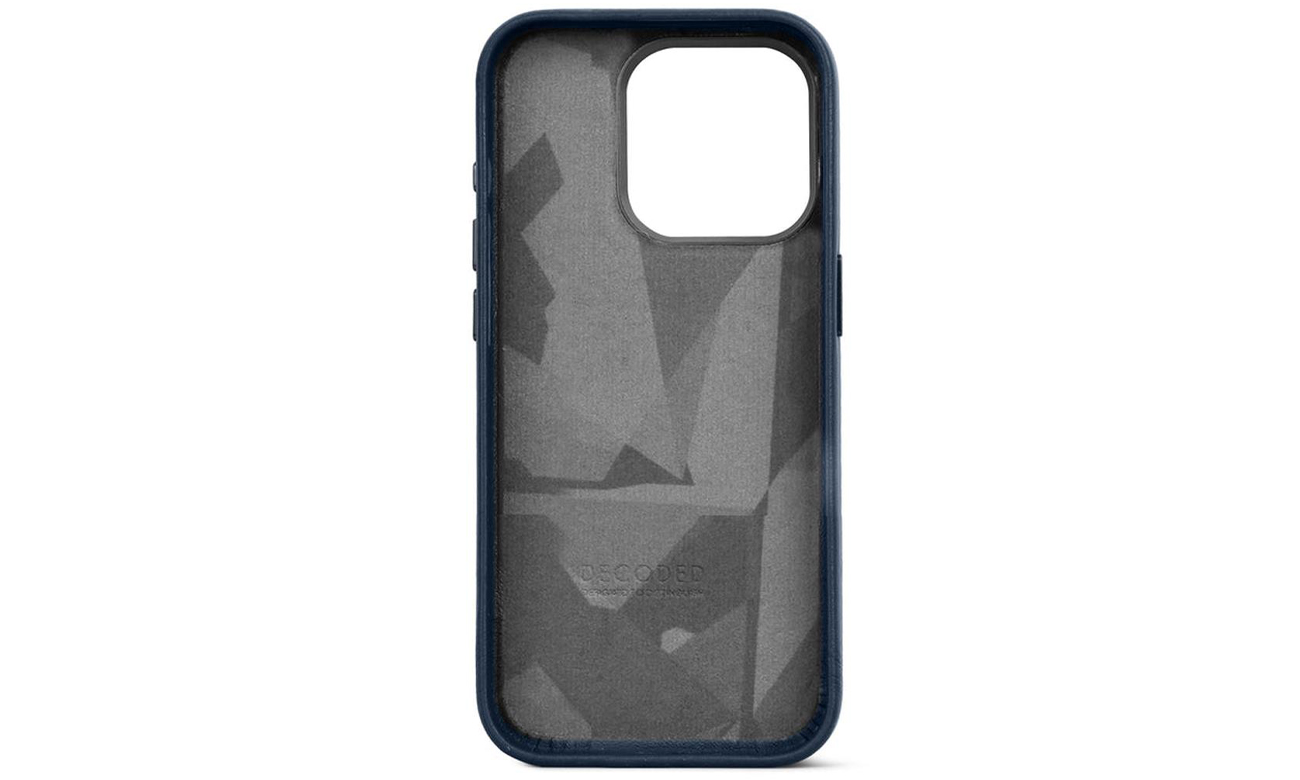 Etui Decoded Leather Back Cover wnętrze