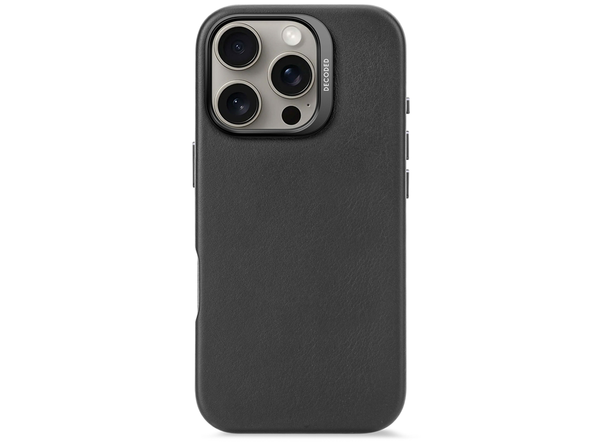 Etui Decoded Leather Backcover do iPhone 16 z MagSafe clay