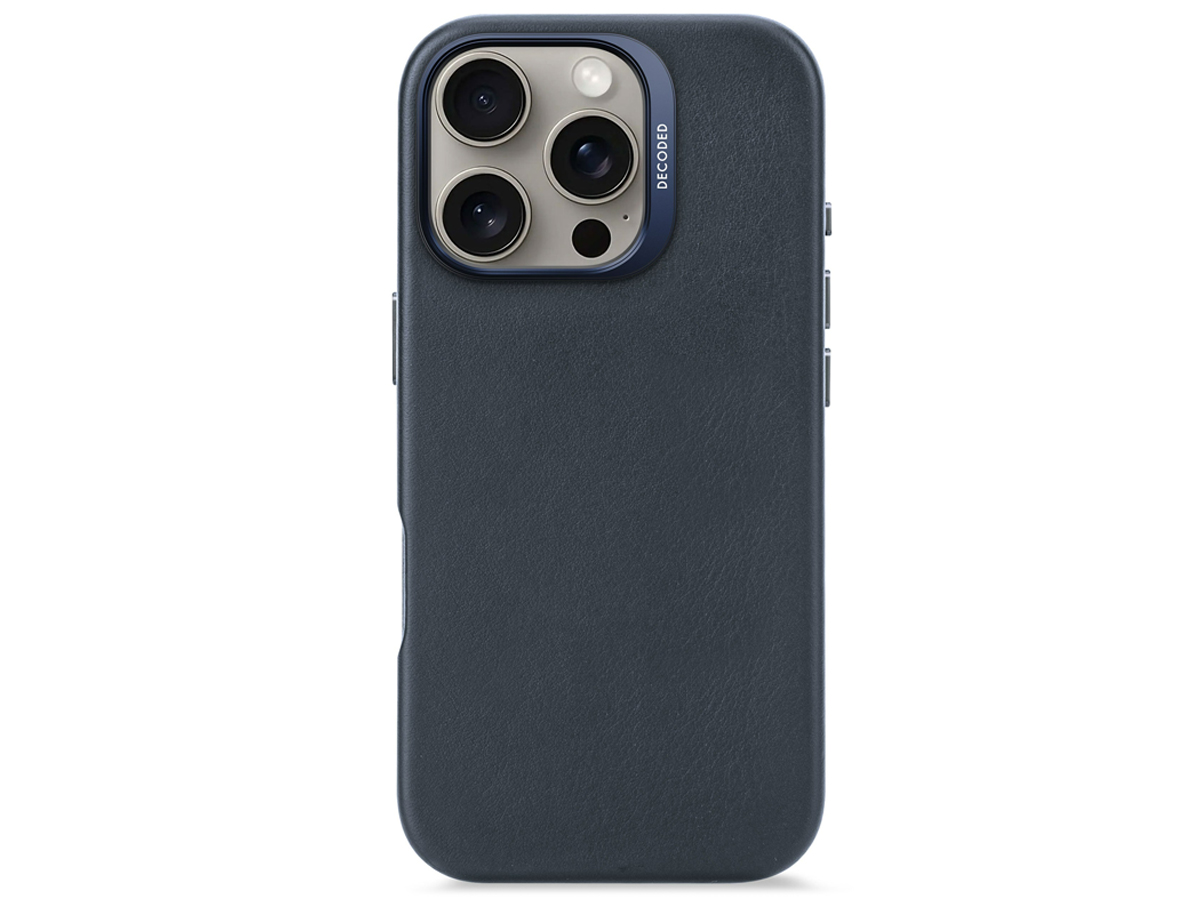Etui Decoded Leather Backcover do iPhone 16 z MagSafe clay