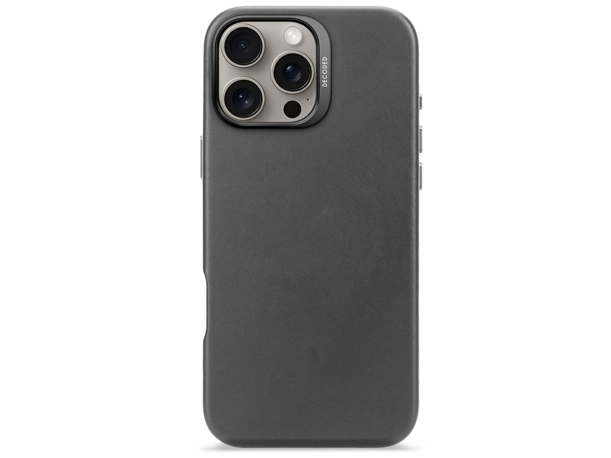 Etui Decoded Leather Backcover do iPhone 16 z MagSafe clay