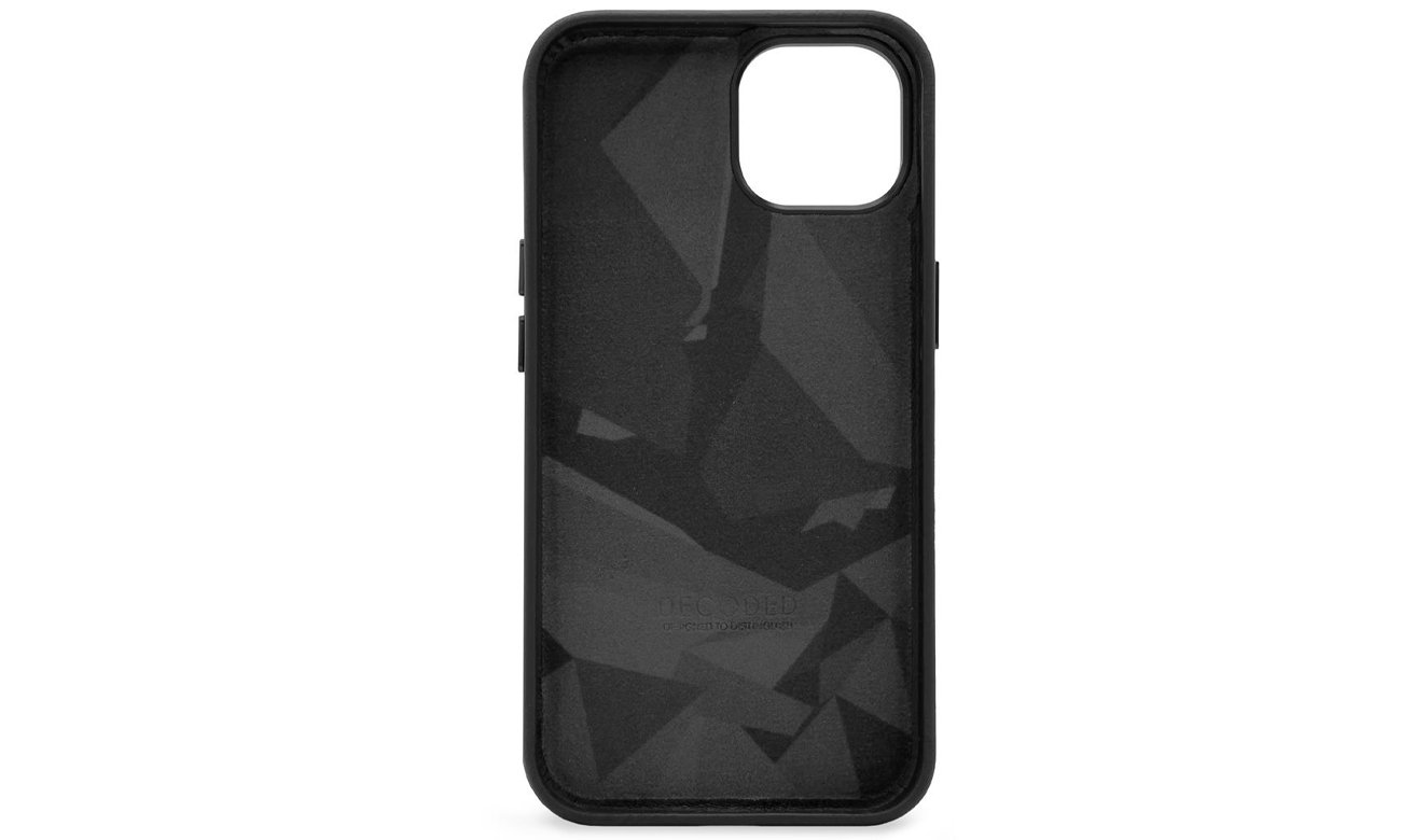 Etui Decoded Leather Back Cover wnętrze