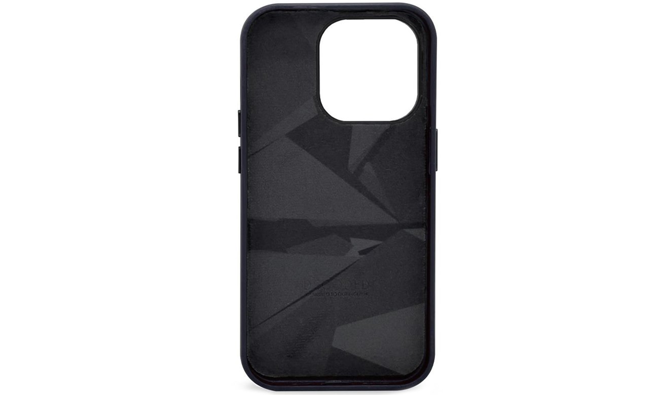 Etui Decoded Leather Back Cover wnętrze