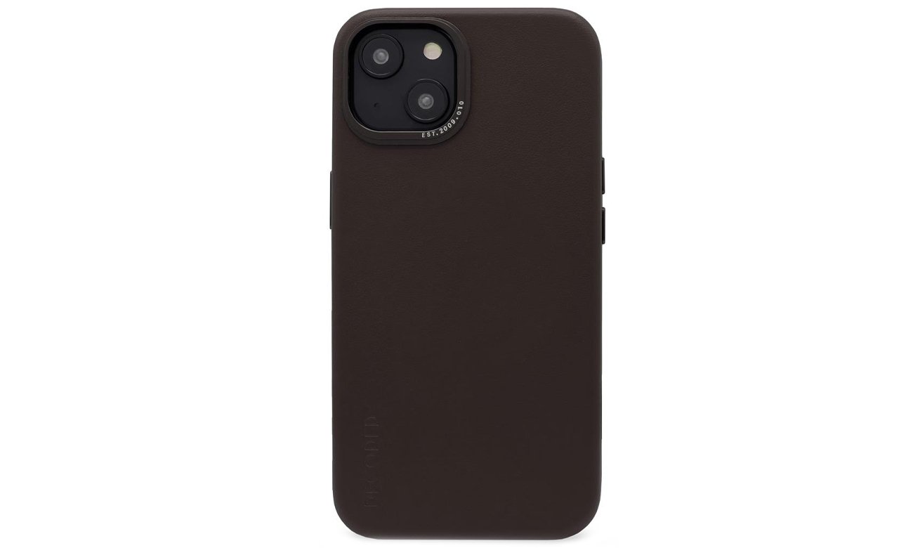 Etui Decoded Leather Back Cover do iPhone 13/14 brown