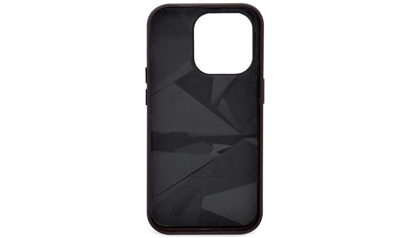 Etui Decoded Leather Back Cover wnętrze