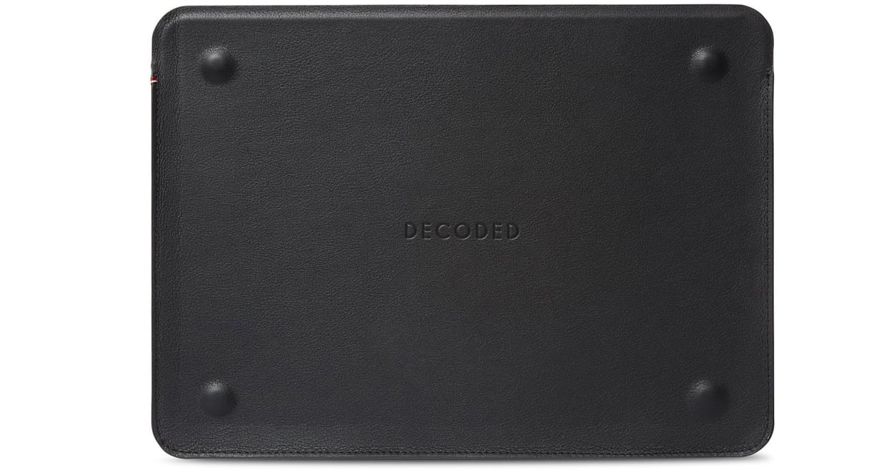 Etui Decoded Leather Frame Sleeve tył