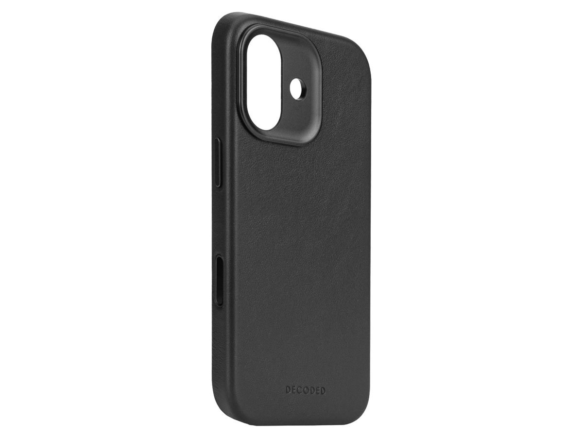 Decoded Leather Backcover Black do iPhone 17