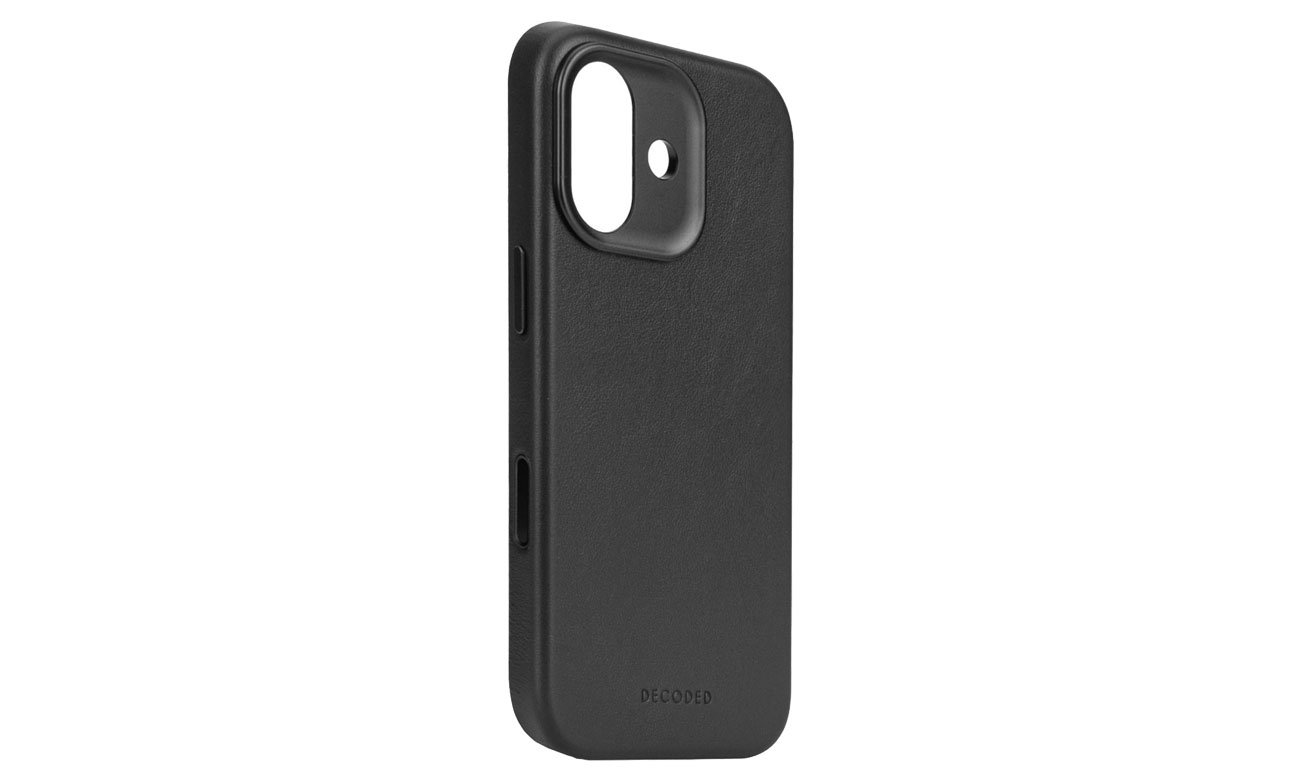 Decoded Leather Backcover Black do iPhone 17