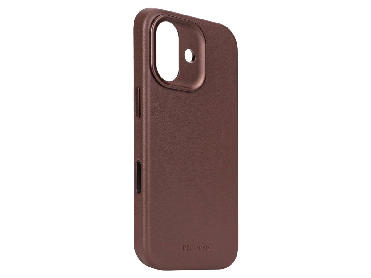 Decoded Leather Backcover Chocolat Brown do iPhone 17