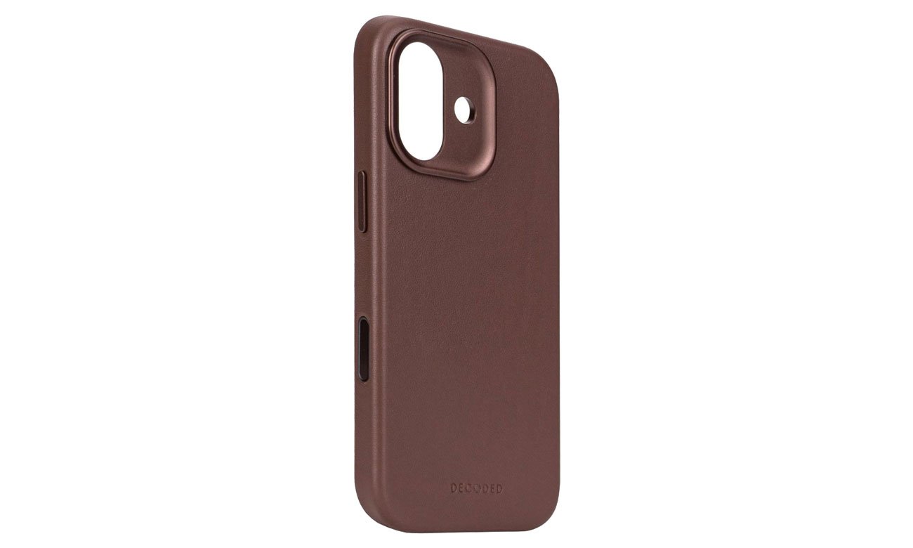 Decoded Leather Backcover Chocolat Brown do iPhone 17