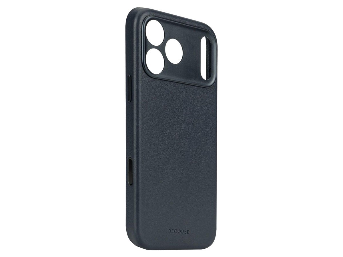 Decoded Leather Backcover Navy Shadow do iPhone 17 Pro