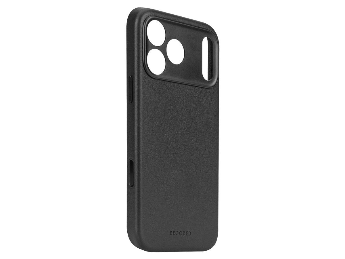 Decoded Leather Backcover Black do iPhone 17 Pro Max