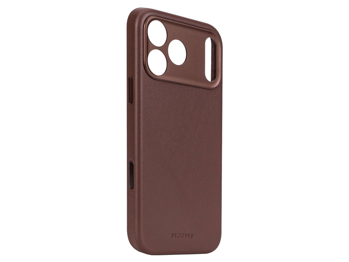 Decoded Leather Backcover Chocolat Brown do iPhone 17 Pro Max