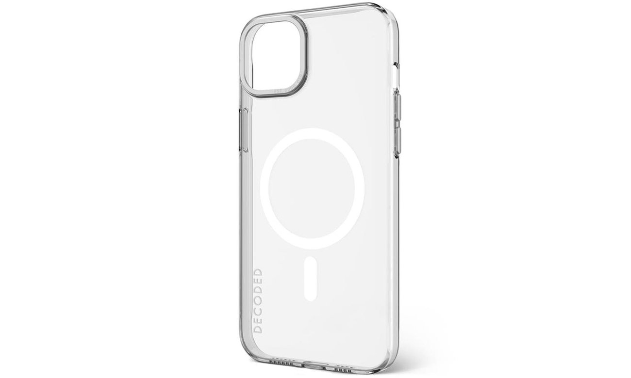 Etui Decoded Recycled Plastic Clear Case pierścień MagSafe