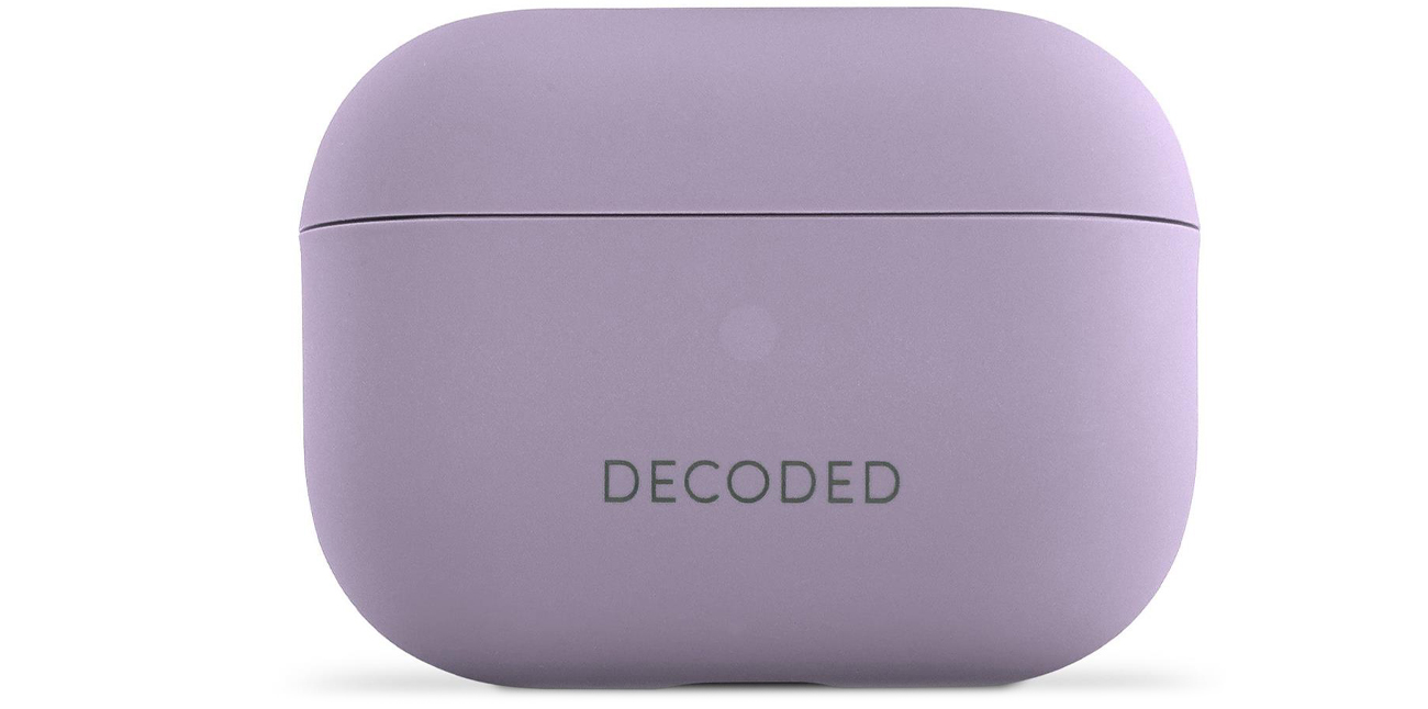 Etui Decoded Silicone AirCase do AirPods Pro 2 lavender