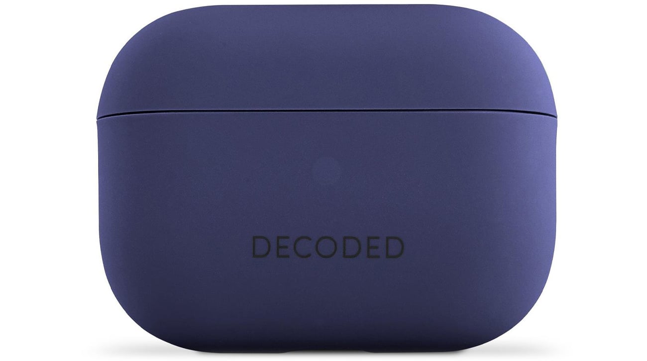 Etui Decoded Silicone AirCase do AirPods Pro 2 navy peony