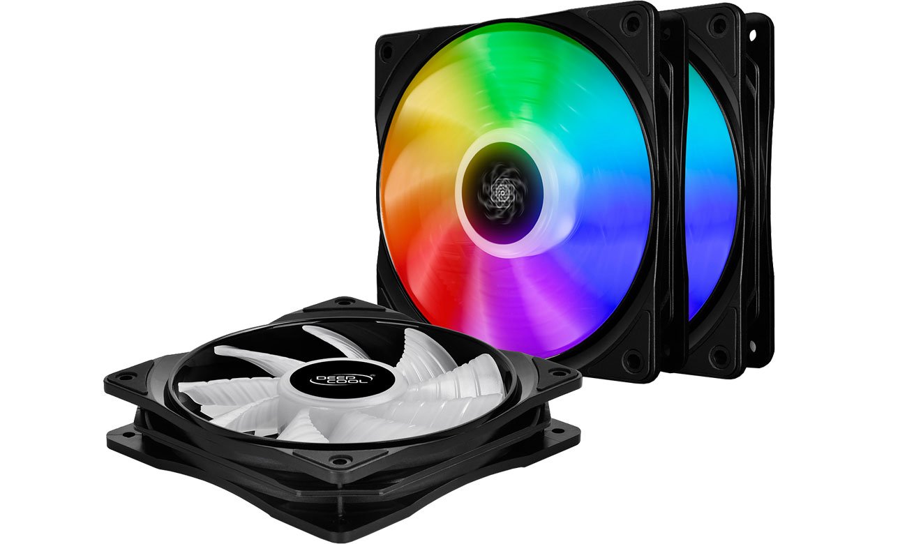 Wentylator do komputera Deepcool CF 120 - 3 w 1 DP-FA-RGB-CF120-3