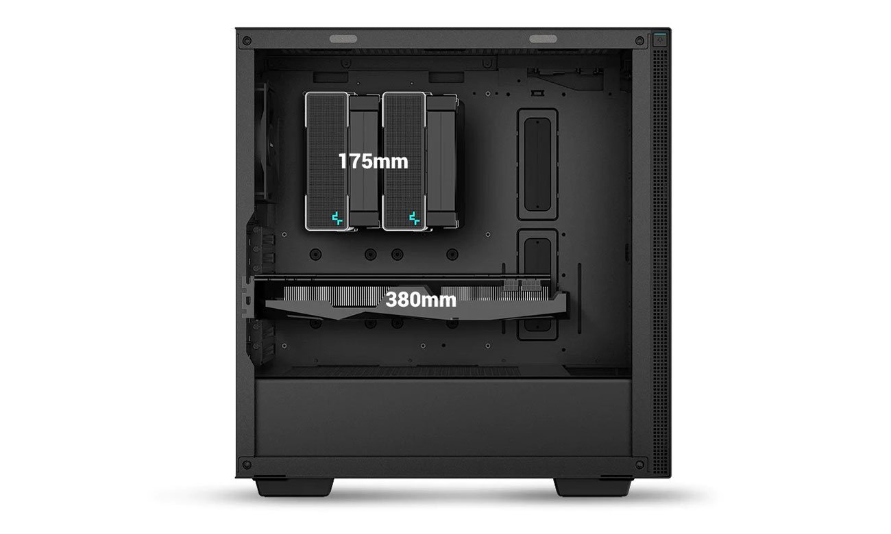 Deepcool CH510 wnętrze
