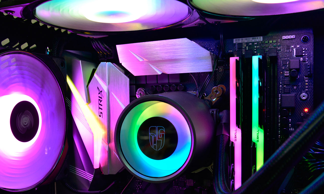 Deepcool Castle 240RGB Podświetlenie RGB