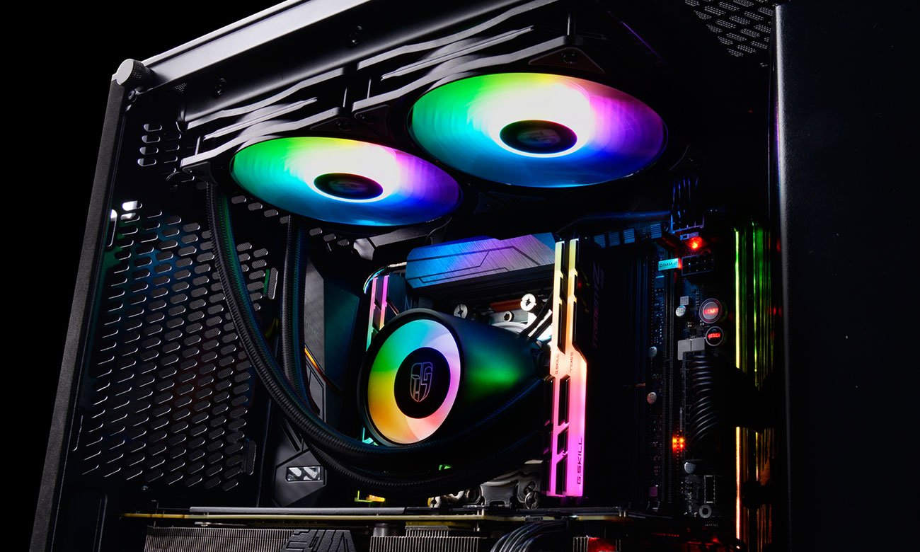 Deepcool Castle 280RGB Podświetlenie RGB