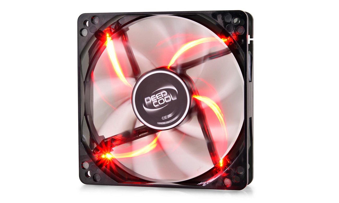 Wentylator do komputera Deepcool 120mm WIND BLADE RED