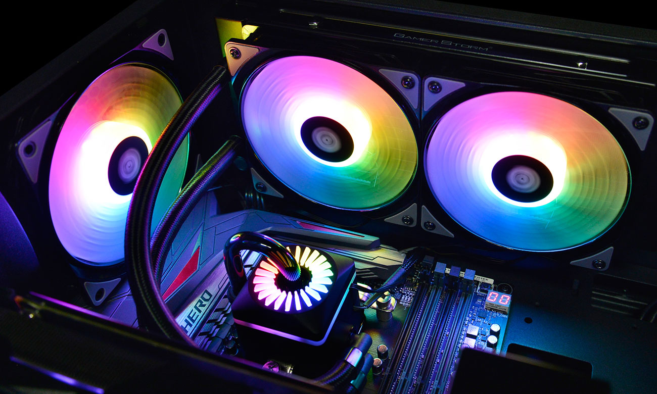 Deepcool Captain 240 PRO Podświetlenie RGB