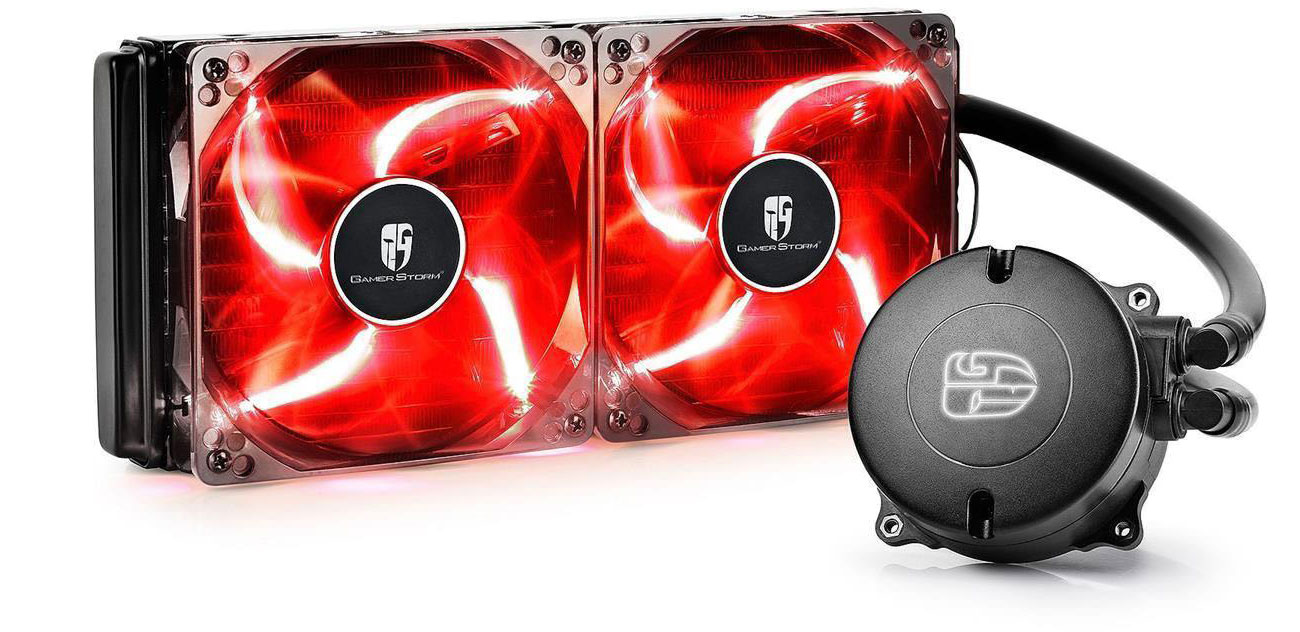 Chłodzenie wodne Deepcool Maelstrom 240T Red DP-GS-H12RL-MS240T-RED