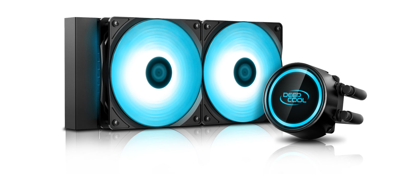 Chłodzenie procesora Deepcool Gammaxx L240T Blue 2x120mm DP-H12RF-GL240TB