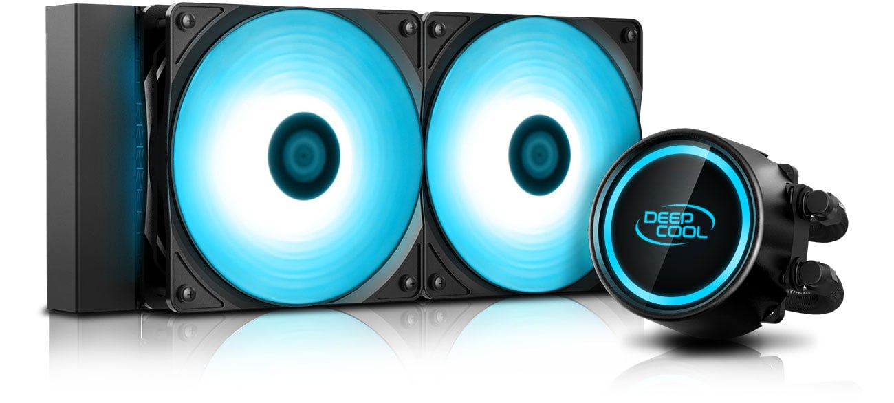 Chłodzenie procesora Deepcool Gammaxx L240 V2 2x120mm DP-H12RF-GL240V2