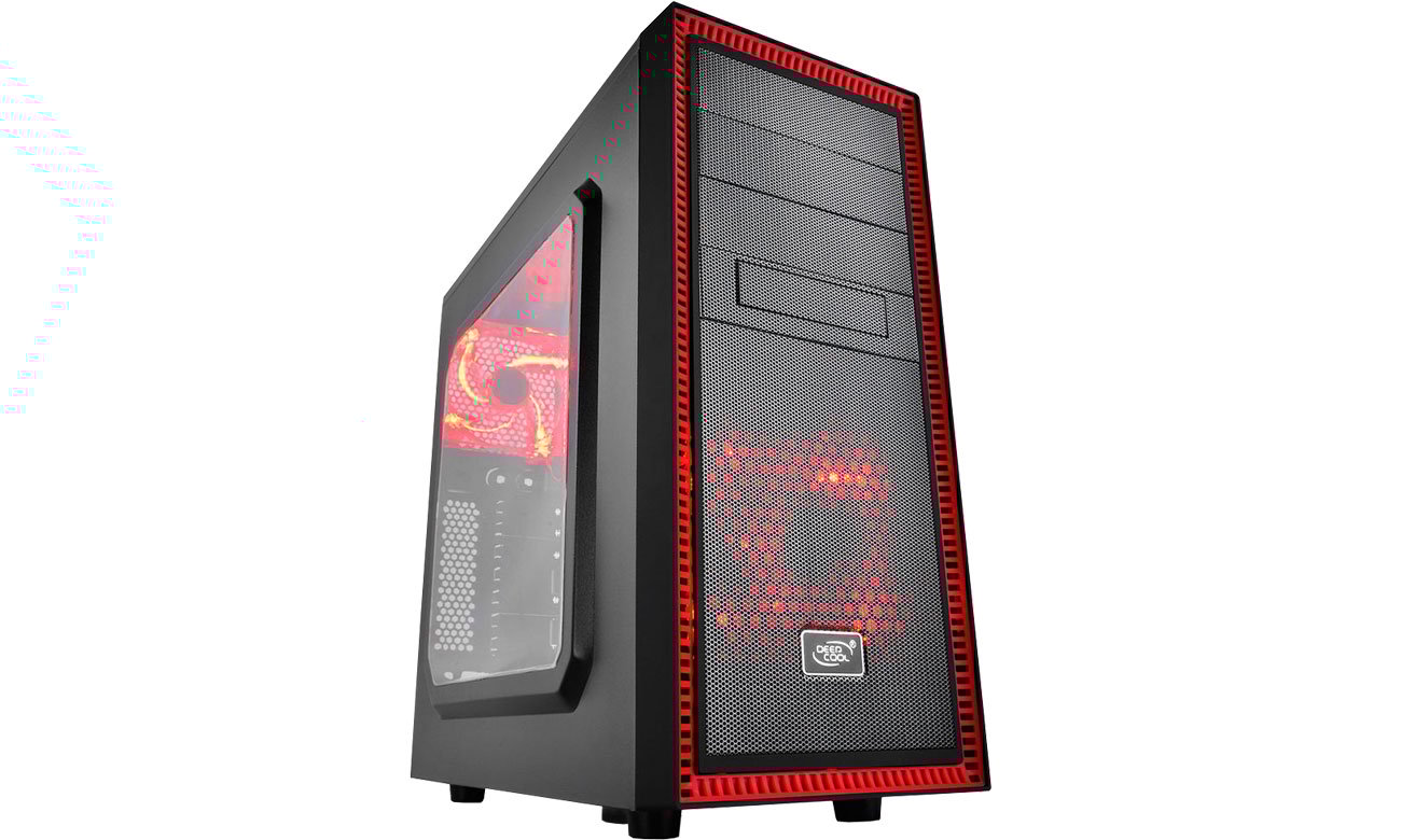 Obudowa Deepcool TESSARACT SW-RD DPATXTSRBKRD