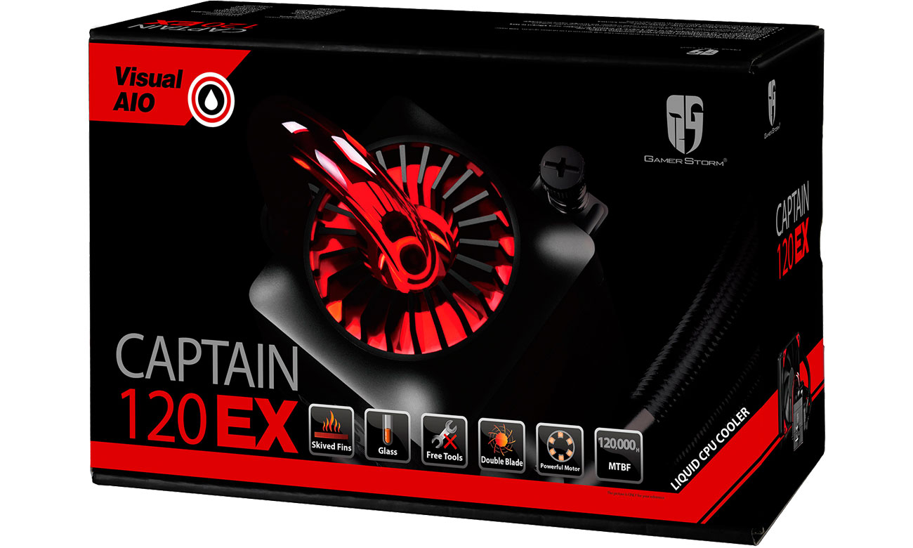 Chłodzenie wodne Deepcool Captain 120EX DPGSH12LCT120A4