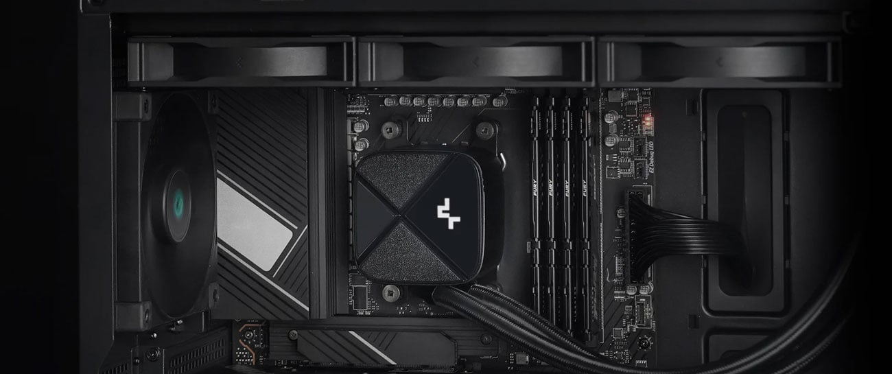 Deepcool LS720S Zero Dark 3x120mm