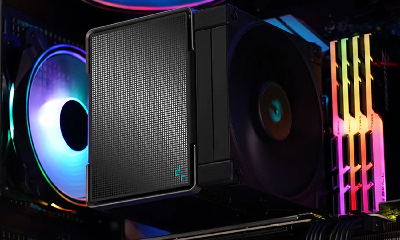 Chłodzenie procesora Deepcool AK500 Zero Dark 120mm