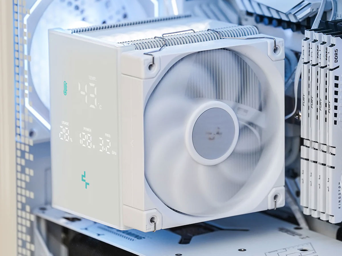 Deepcool AK500 DIGITAL PRO White 120 mm